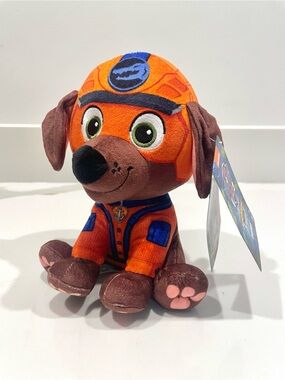 🟤2/$25 NEW Paw Patrol Jungle Pups Zuma Plush Toy
